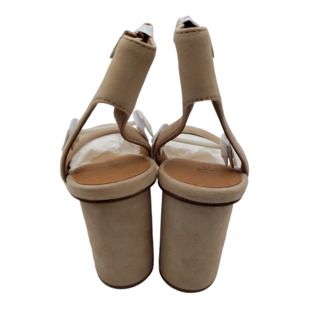 Madewell NIB Rosalie Size 10 in Sand Dune-Neutral-Suede Upper Capsule Wardobe